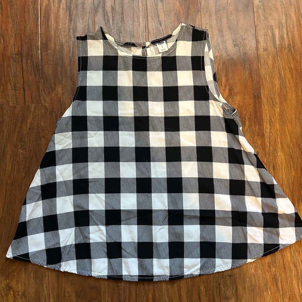 Old Navy Plaid Sleeveless Shirt Size Small - Picture 1 of 7